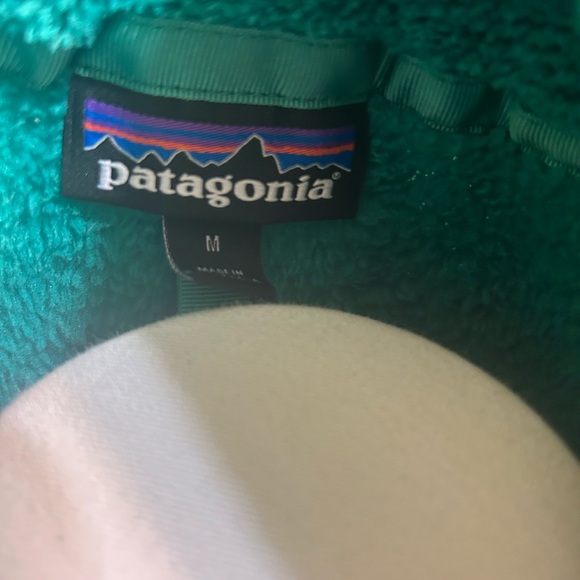 Patagonia Teal Fleece Jacket - Picture 3 of 3